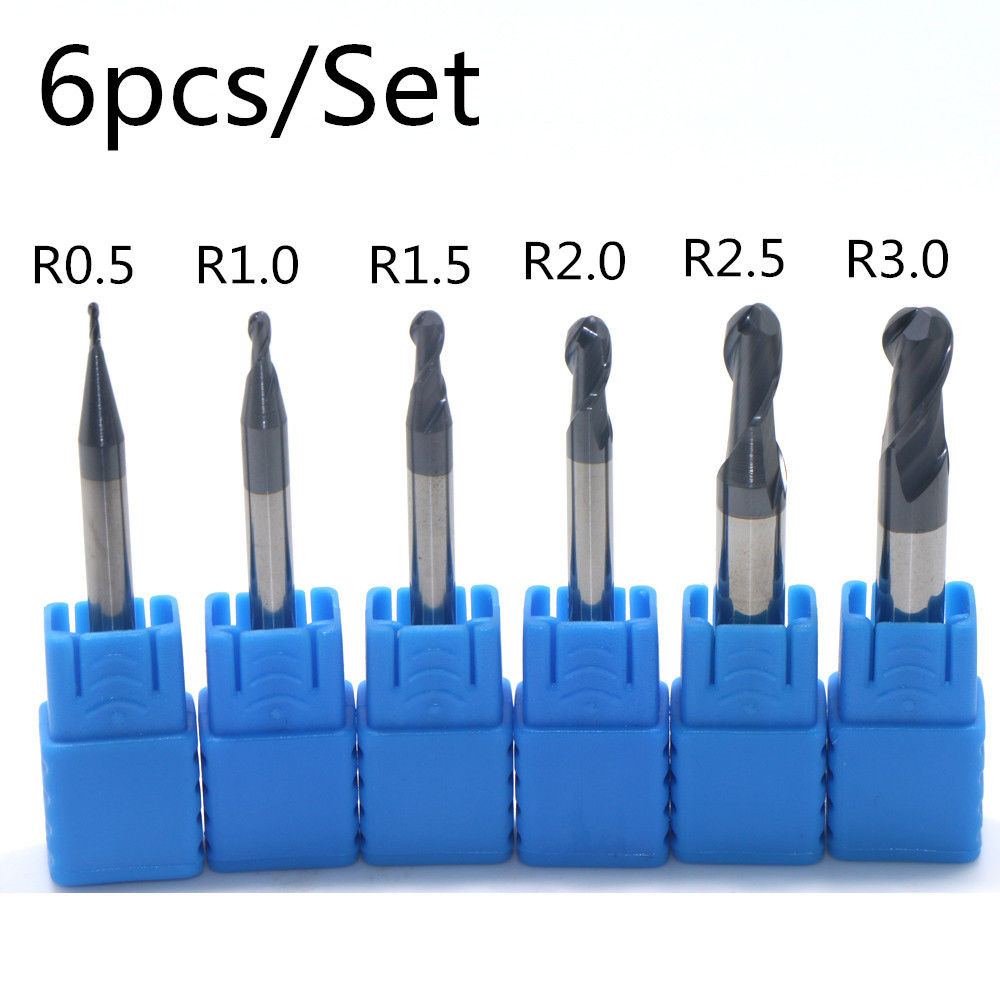 6 pcs   2 ÷Ʈ     Ʈ cnc  ݰ 0.5, 1.0, 1.5, 2.0, 2.5, 3.0mm